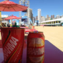 Kaltes Bier auf dem Fanfest Fortaleza