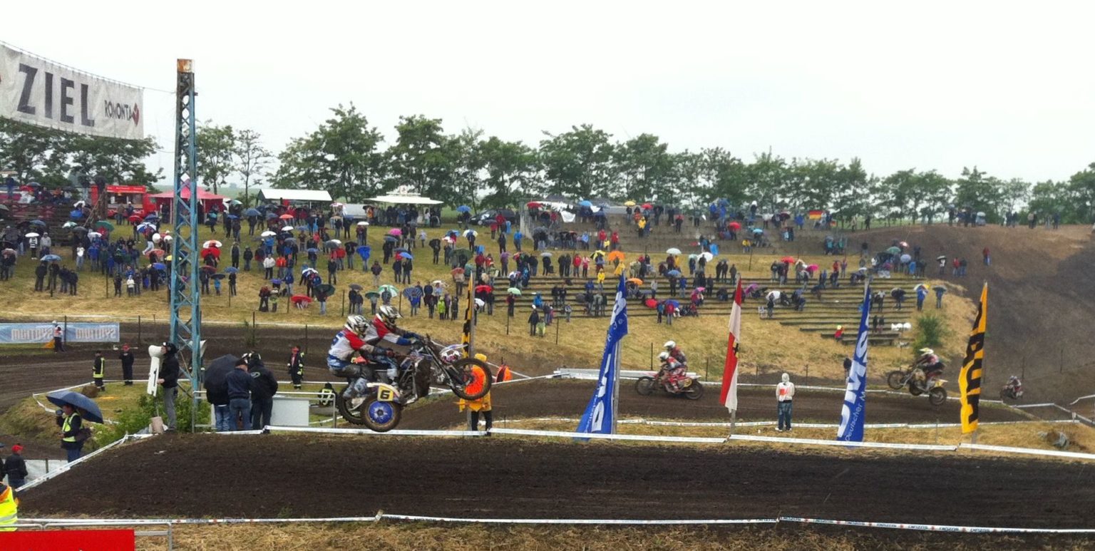 Motocross im Talkessel Zielsprung auf der Motocrossstrecke