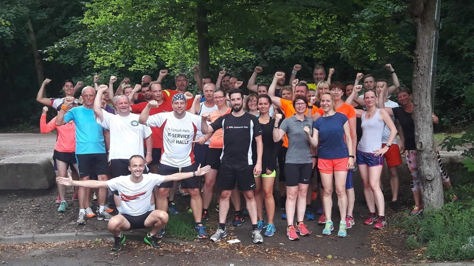 Silvesterlauf des Lauftreff Halle Cierpinski Lauftreff: Heidelauf Halle (Foto: F. Cierpinksi)