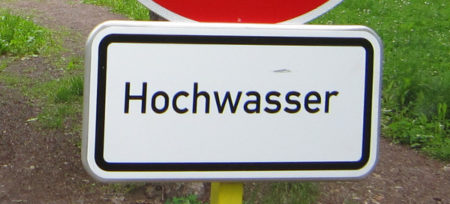 Hochwasser 2013 in Halle Hochwasser