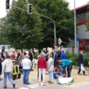 Hochwasser in Halle: überall wird unterstützt