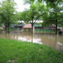Hochwasser: Gastschiff Marie-Hedwig