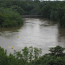 Hochwasser: Peißnitzbrücke