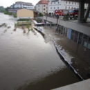 MMz in Halle überflutet