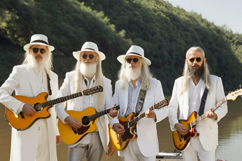 KI generierte Songs der Saalestrandboys Die Saalestrandboys