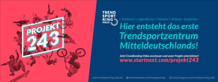 Zentrum für Trendsportarten soll entstehen Trendsportzentrum